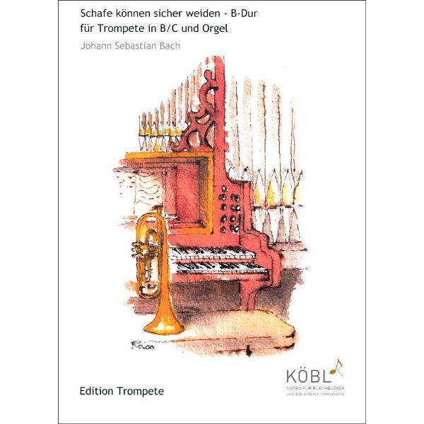 Köbl Edition Bach Schafe können sicher