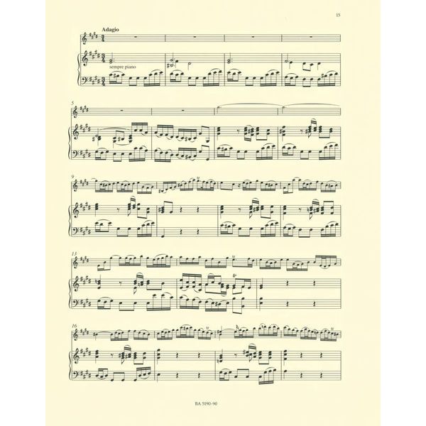 Bärenreiter Bach Violinkonzert E-Dur