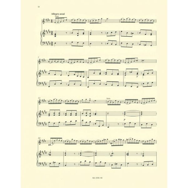 Bärenreiter Bach Violinkonzert E-Dur