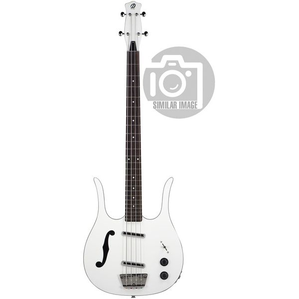 Danelectro 58 Longhorn Bass White