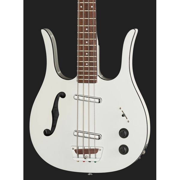 Danelectro 58 Longhorn Bass White