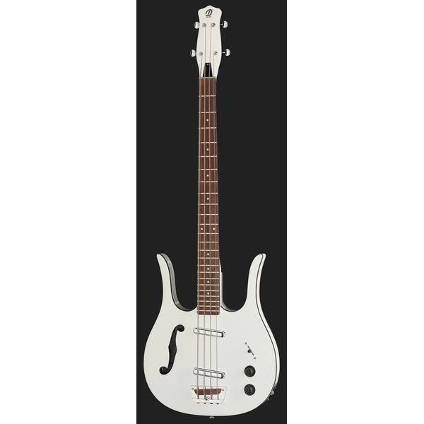 Danelectro 58 Longhorn Bass White