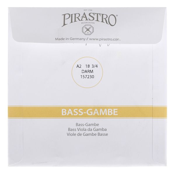 Pirastro Bass/Tenor Viol Str. A2 18 3/4