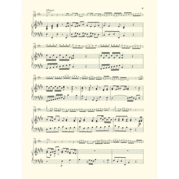 Henle Verlag Bach Violinkonzert E-Dur