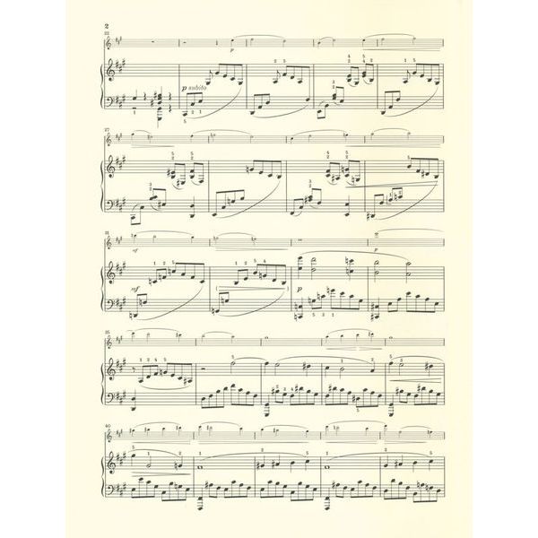 Henle Verlag Fauré Violinsonate Nr. 1 A-dur