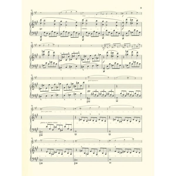 Henle Verlag Fauré Violinsonate Nr. 1 A-dur