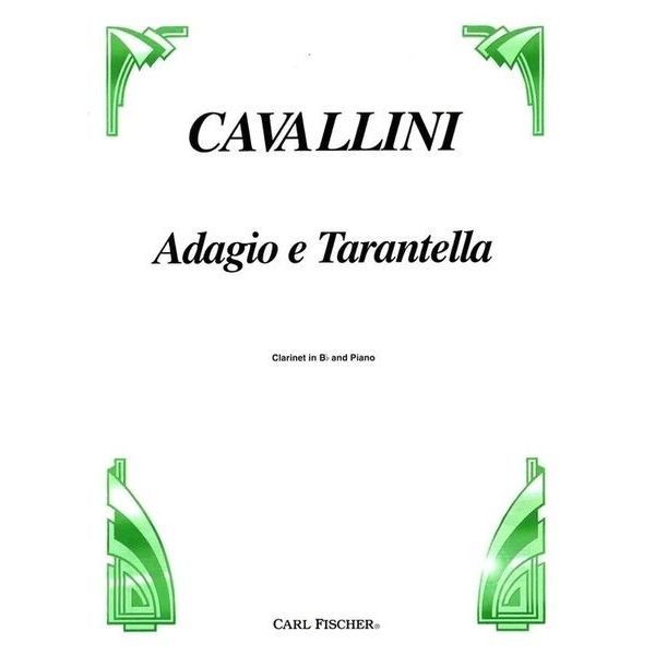 Carl Fischer Cavallini Adagio E Tarantella