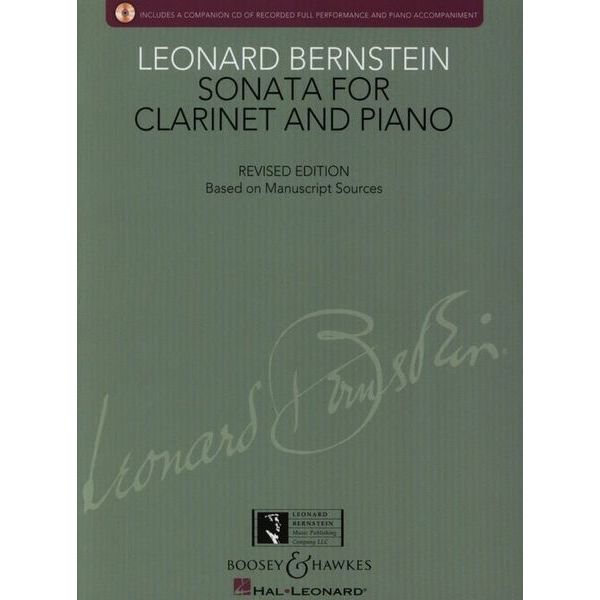 Boosey & Hawkes Bernstein Sonata For Clarinet