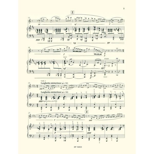 Editions Durand Françaix Tema con variazioni