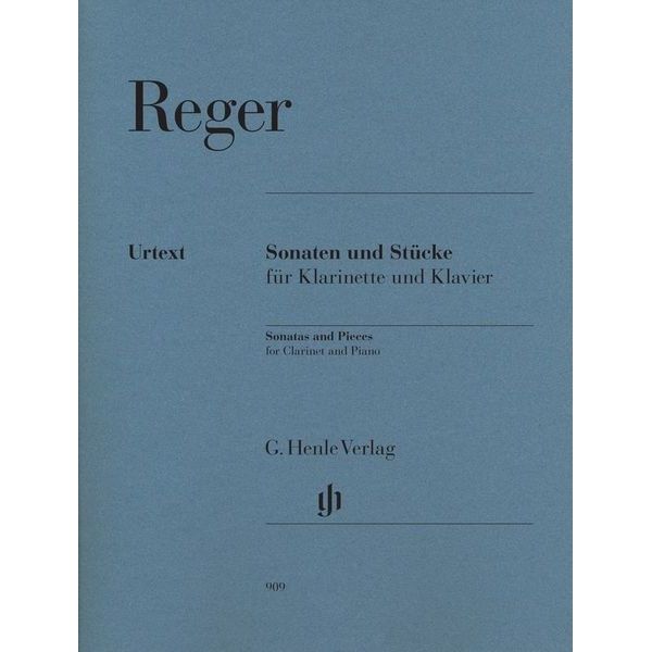 Henle Verlag Reger Sonaten und Stücke