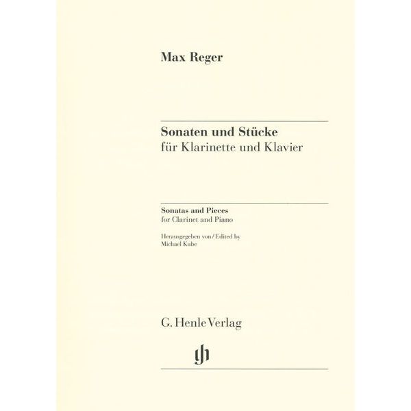 Henle Verlag Reger Sonaten und Stücke