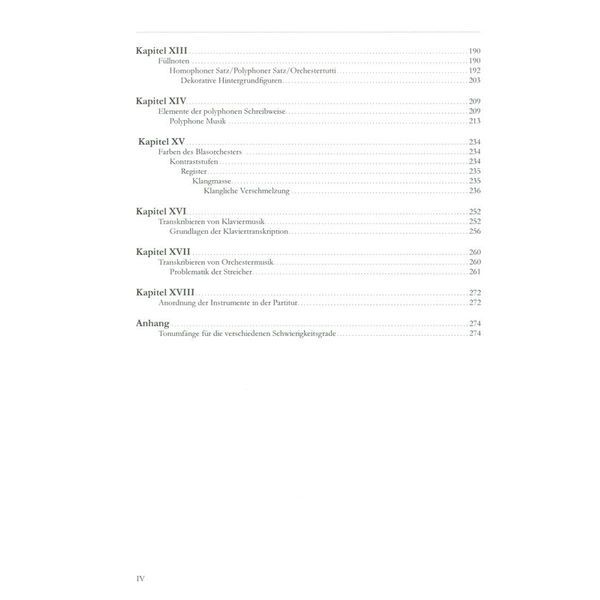 Edition Franco Cesarini Geheimnisse der Orchestration