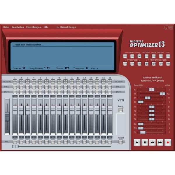 Midiland Optimizer 13