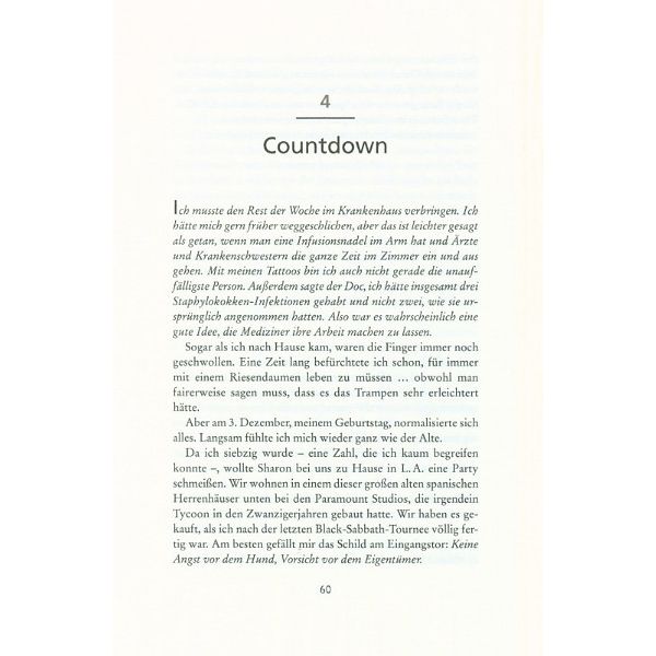 Heyne Verlag Ozzy Osbourne Last Rites