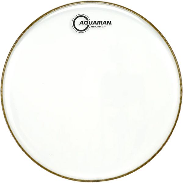 Aquarian 18" Response 2 Clear Bassdrum