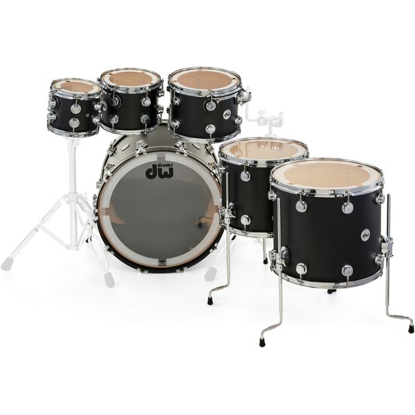 DW Satin Oil Ebony Set 6pcs