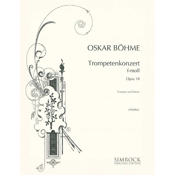 Simrock Böhme Konzert f-moll op. 18