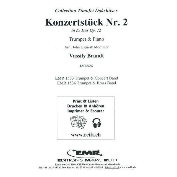 Editions Marc Reift Brandt Konzertstück Nr. 2