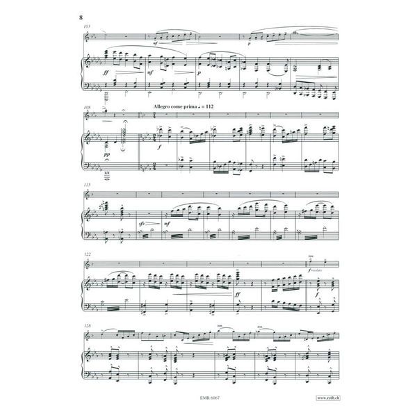 Editions Marc Reift Brandt Konzertstück Nr. 2