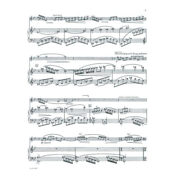 Alphonse Leduc Tomasi Concerto pour trompette