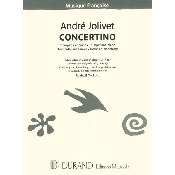 Editions Durand Jolivet Concertino