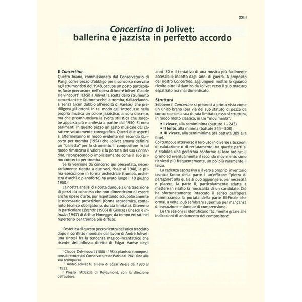 Editions Durand Jolivet Concertino