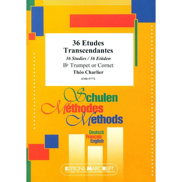 Editions Marc Reift 36 Etudes Transcendantes