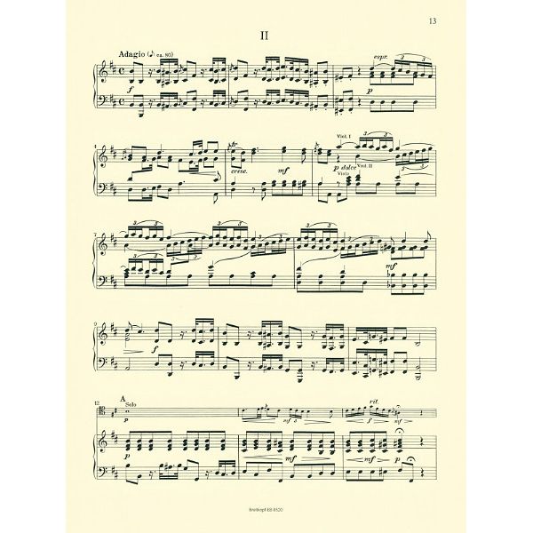 Breitkopf & Härtel Haydn Violoncellokonzert D-Dur