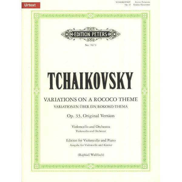Edition Peters Tschaikowsky Variationen
