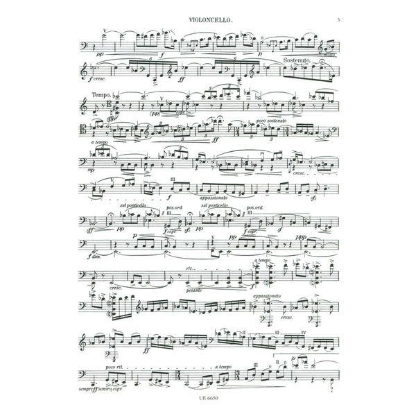 Universal Edition Kodály Sonate op. 8