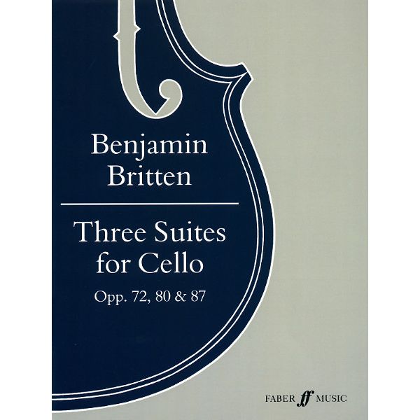 Faber Music Britten 3 Suiten Cello