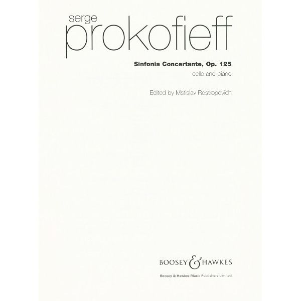 Boosey & Hawkes Prokofjew Sinfonisches Konzert