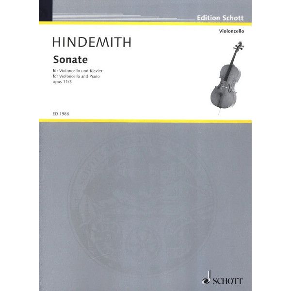 Schott Hindemith Sonate op. 11/3