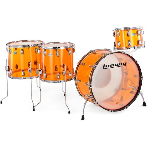 Ludwig Vistalite ZEP Set Amber