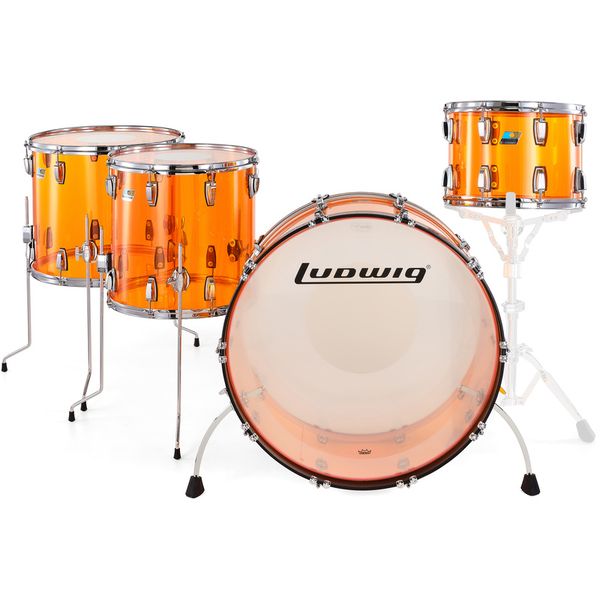 Ludwig Vistalite ZEP Set Amber