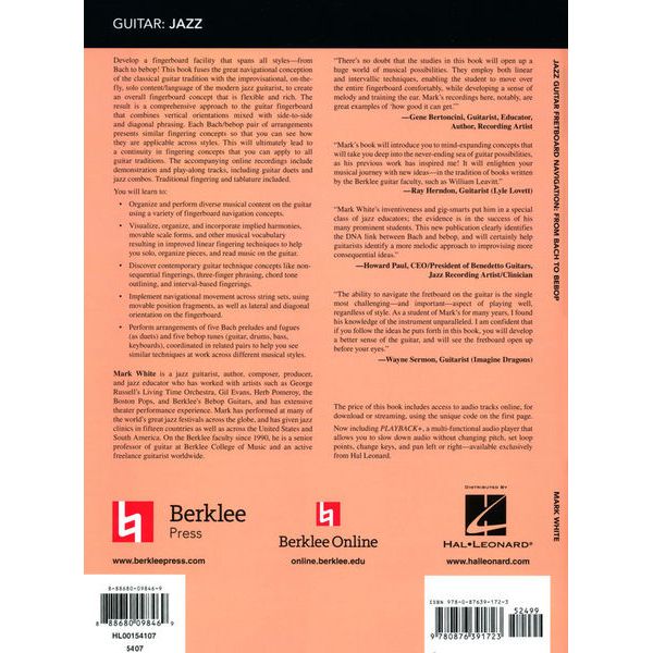 Berklee Press Jazz Guitar Fretboard