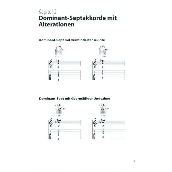 Berklee Press Akkordlexikon für Jazzgitarre