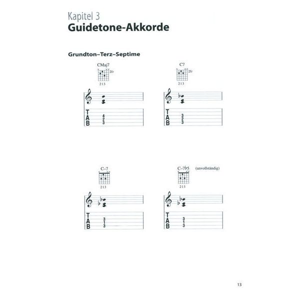 Berklee Press Akkordlexikon für Jazzgitarre