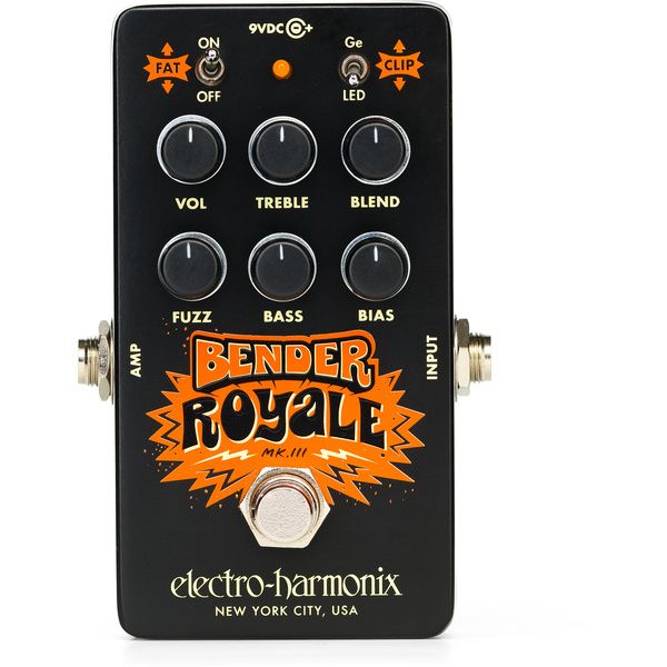 Electro Harmonix Bender Royale Fuzz Black