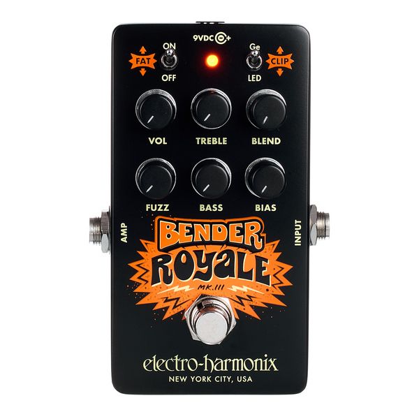 Electro Harmonix Bender Royale Fuzz Black