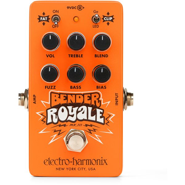 Electro Harmonix Bender Royale Fuzz Orange