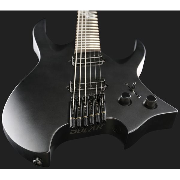 Solar Guitars H2.6 Carbon Black