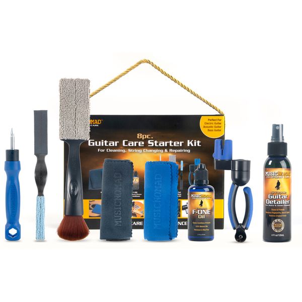 MusicNomad Guitar Care Kit 8 pcs