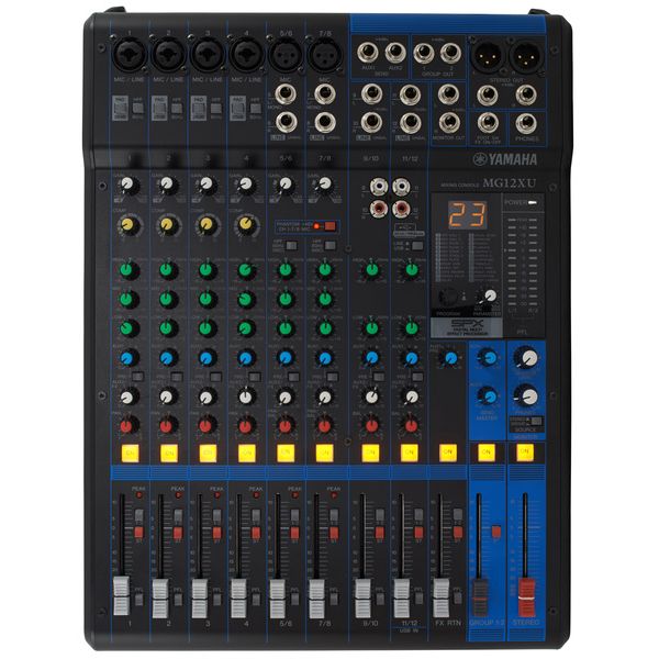 Yamaha MG12 XU Case Bundle