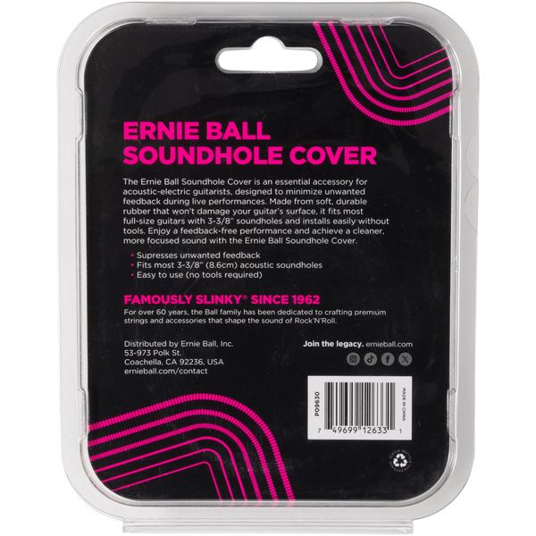 Ernie Ball Acoustic Soundhole Cover
