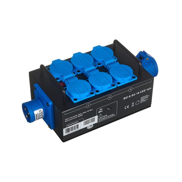 Botex Power box BO-6-S2-16 CEE 1ph