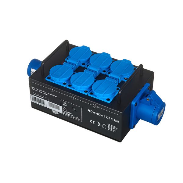 Botex Power box BO-6-S2-16 CEE 1ph