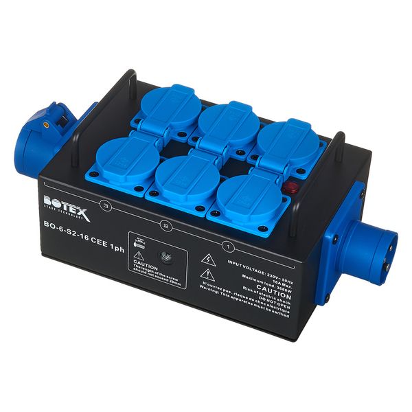 Botex Power box BO-6-S2-16 CEE 1ph