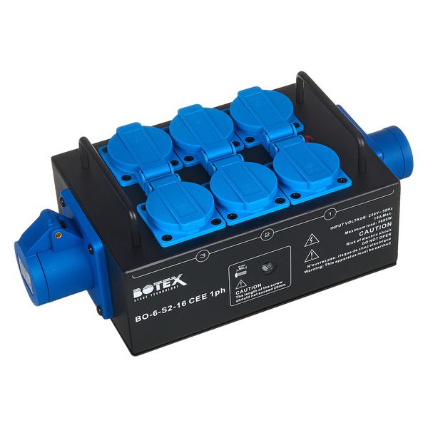 Botex Power box BO-6-S2-16 CEE 1ph