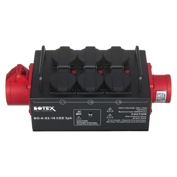 Botex Power box BO-6-S2-16 CEE 3ph